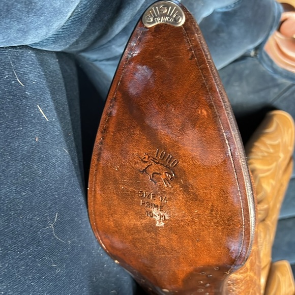 Men’s Justin western boots - Picture 4 of 6